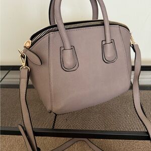 Elegant Taupe Handbag